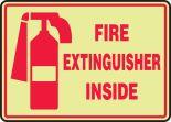 FIRE EXTINGUISHER INSIDE (W/GRAPHIC)