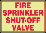 FIRE SPRINKLER SHUT-OFF VALVE