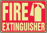 FIRE EXTINGUISHER (W/GRAPHIC) (GLOW)