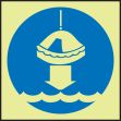 LOWER LIFE RAFT TO WATER