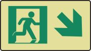 GRAPHIC WITH ARROW DIAGONAL DOWN RIGHT