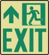 EXIT (W/GRAPHIC) ARROW UP