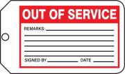 OUT OF SERVICE