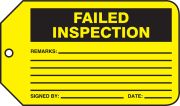 FAILED INSPECTION