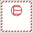 EXCEPTED QTY LBL (CIRCLE E)