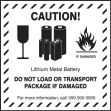 Caution Lithium Metal Battery Do Not Load Or Transport Package If Damaged For More Information Call ___
