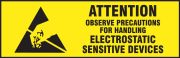 ATTENTION OBSERVE PRECAUTIONS FOR HANDLING ELECTROSTATIC SENSITIVE W/GRAPHIC