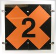 Military Fire Division Placard Signs