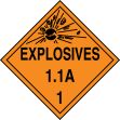 EXPLOSIVES 1.1A (W/GRAPHIC)