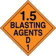 1.5 BLASTING AGENTS D