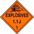EXPLOSIVES 1.1J (W/GRAPHIC)