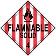 FLAMMABLE SOLID (W/GRAPHIC)