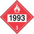 1993 (FLAMMABLE LIQUID, COMBUSTIBLE LIQUID) (W/ GRAPHIC)