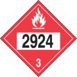 2924 (Flammable Liquid, Corrosive, n.o.s.)