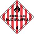 FLAMMABLE SOLID / SOLIDO INFLAMMABLE (W/GRAPHIC)