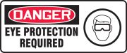 EYE PROTECTION REQUIRED (W/GRAPHIC)