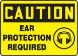 EAR PROTECTION REQUIRED (W/GRAPHIC)