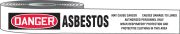 Asbestos - May Cause Cancer - Causes Damage To Lungs - Authorized Personnel Only (PPE)