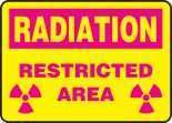 RESTRICTED AREA (W/GRAPHIC)