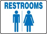 RESTROOMS (W/UNISEX GRAPHIC)