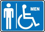 MEN (W/MAN AND HANDICAP GRAPHIC)