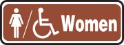 WOMEN (W/WOMAN AND HANDICAP GRAPHIC)