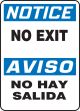 NO EXIT (BILINGUAL)