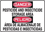 PESTICIDE AND INSECTICIDE STORAGE AREA (BILINGUAL)