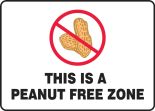 THIS IS A PEANUT FREE ZONE