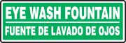 EYE WASH FOUNTAIN (BILINGUAL)