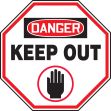 DANGER KEEP OUT (W/GRAPHIC)