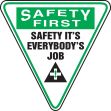 SAFETY FIRST SAFETY IT'S EVERYBODY'S JOB
