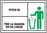 PITCH IN (W/GRAPHIC) (BILINGUAL)