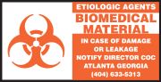 ETIOLOGIC AGENTS BIOMEDICAL MATERIAL ...
