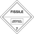 FISSILE CRITICALITY SAFETY INDEX