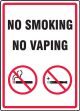 No Smoking - No Vaping