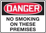 NO SMOKING ON THESE PREMISES