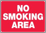 NO SMOKING AREA