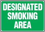 DESIGNATED SMOKING AREA