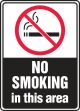 NO SMOKING IN THIS AREA (W/GRAPHIC)