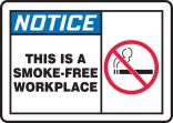 THIS IS A SMOKE-FREE WORKPLACE (W/GRAPHIC)