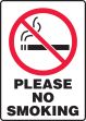 PLEASE NO SMOKING (W/GRAPHIC)
