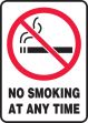 NO SMOKING AT ANY TIME (W/GRAPHIC)