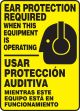  WHEN THIS EQUIPMENT IS OPERATING (W/GRAPHIC) (BILINGUAL)