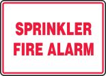 SPRINKLER FIRE ALARM