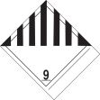 Safety Label, Legend: MISCELLANEOUS DANGEROUS GOODS