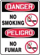 NO SMOKING (W/GRAPHIC) (BILINGUAL)