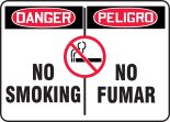 NO SMOKING (W/GRAPHIC) (BILINGUAL)