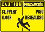 SLIPPERY FLOOR (W/GRAPHIC) (BILINGUAL)