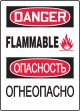 DANGER FLAMMABLE (W/GRAPHIC)
